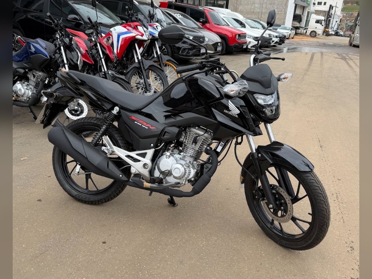 Honda CG 160 Fan preta