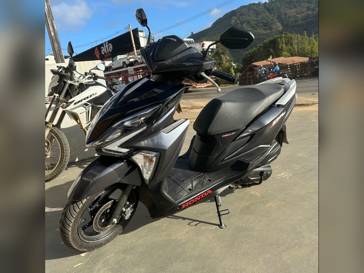 Honda Elite 125 cinza