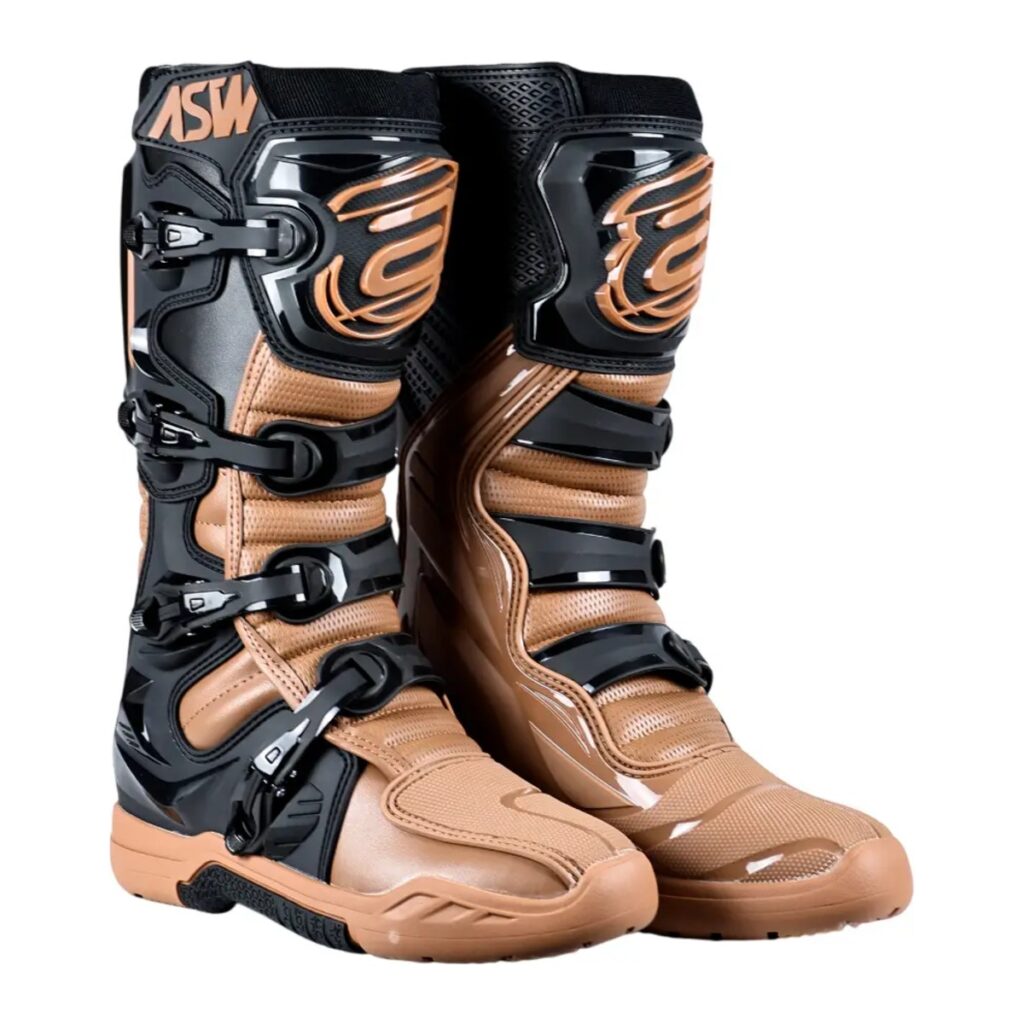 Bota ASW Elevate Enduro Marrom/Preto – par
